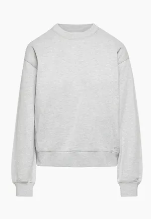 Aritzia Sweatfleece Airy Terry Perfect Crew Sweatshirt, size XS thumbnail 1