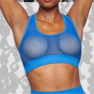 Skims perforated bra BLUE COB NWT limited edition thumbnail 1