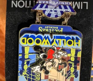 Disney Vintage new Disneyland Trading pin limited Edition CA adventure Hollywood thumbnail 3