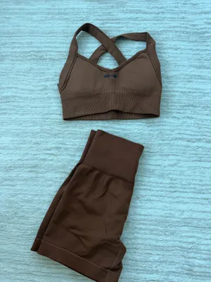 Bo and Tee Oh Polly Brown Workout Set thumbnail 3