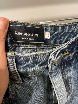 Denim cargo skirt Blue thumbnail 3