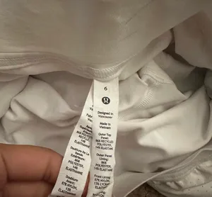 White lululemon skirt thumbnail 2
