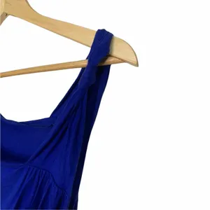Free People Blue Tunic‎ asymmetrical top Size Small thumbnail 2