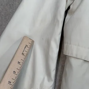 Vintage Current Seen CS Signature Hooded Anorak Jacket Womens M Cream Coastal thumbnail 6