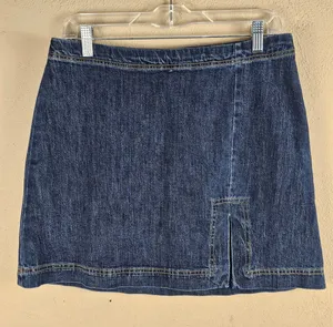 Pilcro Anthropologie Womens Denim‎ Mini Skirt Medium thumbnail 1