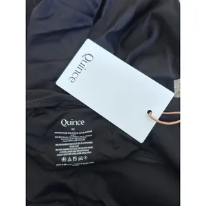 NWT Quince Black Italian Cut Out One-Piece Swimsuit Size XS thumbnail 5