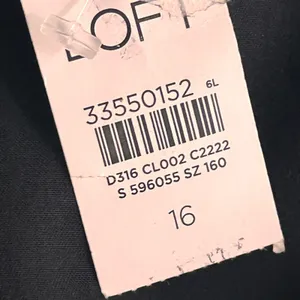 Loft Babydoll Maxi Dress Black‎ 16 thumbnail 13