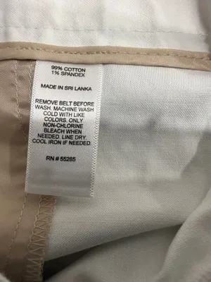 Express Women's Size 6 White Cuffed Chino Mid Rise Shorts Waist 99% Cotton thumbnail 7