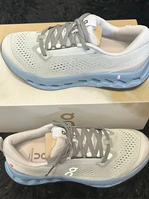 ON CLOUDSURFER glacier dust athletic training running shoes sneakers Sz 7.5 new thumbnail 7