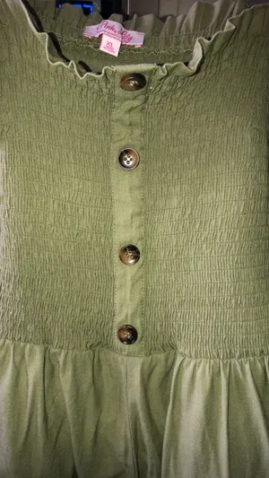 Pink Lily Jumpsuit Wide Leg XL Green thumbnail 8