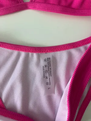 SheIn Hot Pink Bikini Set thumbnail 2