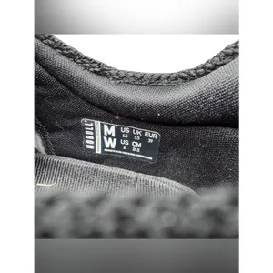 NOBULL Rec Knit Trainer Sneakers Black White unisex Mens 6.5 Womens 8 shoes thumbnail 8