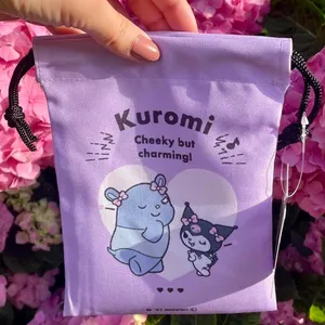 Sanrio Kuromi Drawstring Bag thumbnail 3