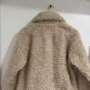 Abercrombie & Fitch Cinched Drama Curly Half-Zip Pullover jacket EUC thumbnail 5