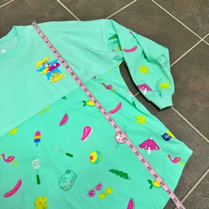 Disney Parks Toy Story Summer Splash Long Sleeve Spirit Jersey Blue Small S thumbnail 13