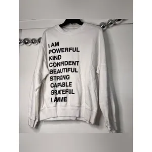 Anine Bing Empowerment Crewneck Sweatshirt thumbnail 5