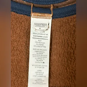 Patagonia Women's Shearling Crew in the "Beer Bottle Brown, Medium thumbnail 4