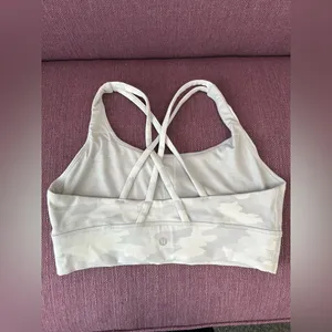 Lululemon Energy Longline Ribbed Bra Incognito Camo Jacquard thumbnail 4