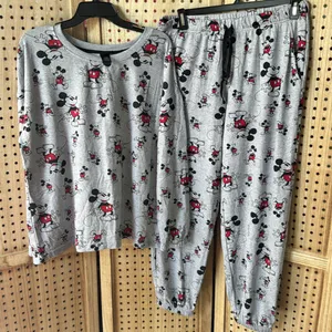 Disney Mickey Mouse Midweight 2 Piece Lounge Set Size Medium thumbnail 1