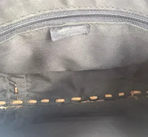 Genuine Leather Brown tote bag thumbnail 3