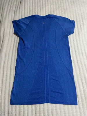 lululemon athletica Royal Blue Short-Sleeve Performance Tee thumbnail 2