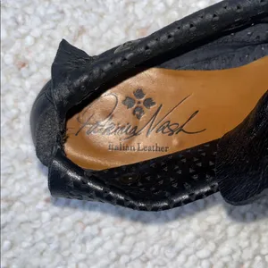 Patricia Nash Sabrina Perforated‎ Ankle Boot Italian Leather Black 7.5 thumbnail 9