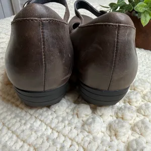 DANSKO Women’s 41 10.5 Fawna Mary Jane Wedge Comfort Shoe Chestnut Brown thumbnail 9