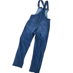 J.Crew ReImagined Cotton Denim Overalls Womens XS Indigo Blue Straight Leg L5444 thumbnail 5