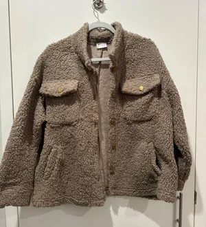 Indie Collection Button Down Jacket Brown thumbnail 1