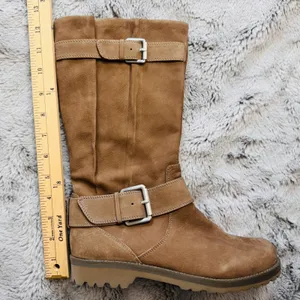 Gentle‎ Souls by Kenneth Cole Women's Buckled Up Moto Boot Size 7M Tan Brown thumbnail 11