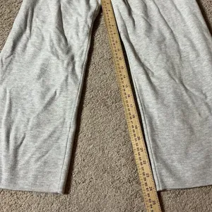 Uniqlo Women Heather Gray Wide Leg Knit Lounge Pants‎ Small 472116-44-02 thumbnail 6