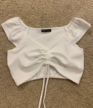 SheIn NWOT White Top Brand New thumbnail 2