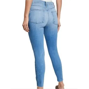 Frame Le High skinny distressed knee jeans size 26 thumbnail 14