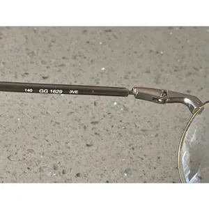 Gucci Eyeglasses Frames Only GG 1629 3VE 52-19-140 Italy full rim silver metal thumbnail 9