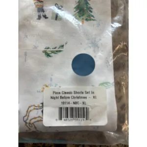 Lake Pajamas Pima Classic Short Set Night Before Christmas NEW NWT $104 XL thumbnail 2