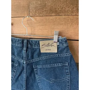 Silver-jeans-co Women's Blue and Navy Shorts thumbnail 9