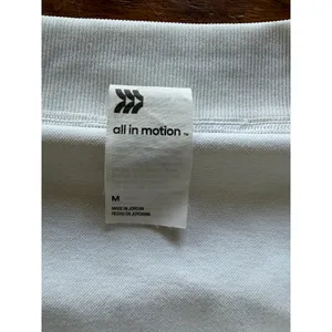 All in Motion White Green Striped Tennis Mini Skirt Skort Size M thumbnail 5