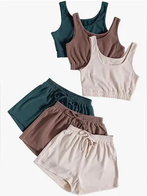 Amazon Elegant Women's Pajama Set in emerald green thumbnail 2