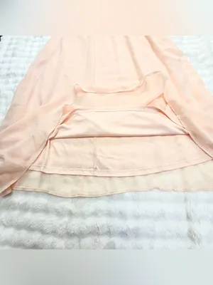 LULUS Women Air of Romance Peach Sleeveless Chiffon Maxi Dress Size XS thumbnail 10