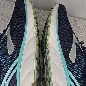 Brooks Ghost II blue lace up athletic running training gym walking shoes sz 7.5 thumbnail 9