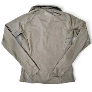 Arc'teryx Ellison Gray Softshell Fleece Full Zip Women's Jacket Size S thumbnail 2