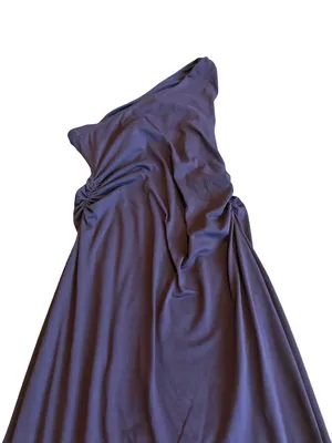 Victoria's Secret Bra Tops One-Shoulder Purple Dress Stretchy Built-In Bra Large thumbnail 10