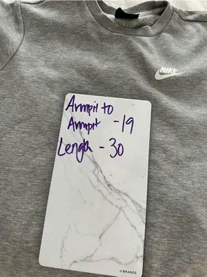 Nike Women’s Small Tech Fleece Grey Logo Dress thumbnail 7