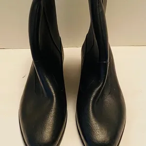 Vintage English leather and sheep lined boots thumbnail 2