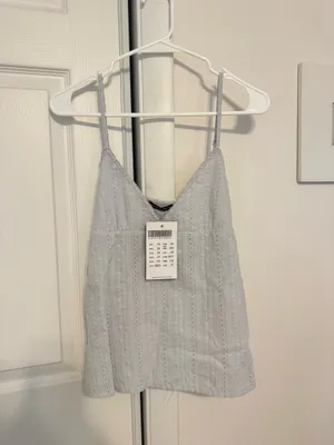 Brandy Melville Light Blue Tank Top thumbnail 3
