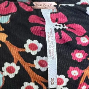 Free People Daisy Jane Women's printed mini dress in black multi - Size Medium thumbnail 4