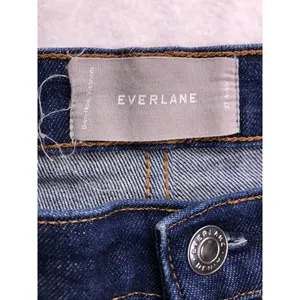 Everlane Skinny Jeans Womens 27 Blue High Rise Dark Wash Stretch Denim‎ thumbnail 2