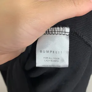 Bumpsuit Soft Rib Maxi Skirt Maternity Womens Large Black thumbnail 12