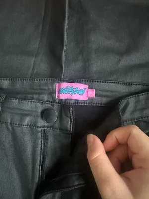 Leather Edikted Flare Pants Leather  thumbnail 2