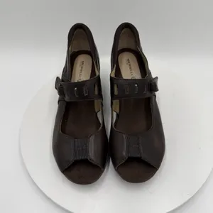Merrell Evera Bracken Mary Jane Brown Open Toe Pump‎ Heels US Women's Size 6 thumbnail 3